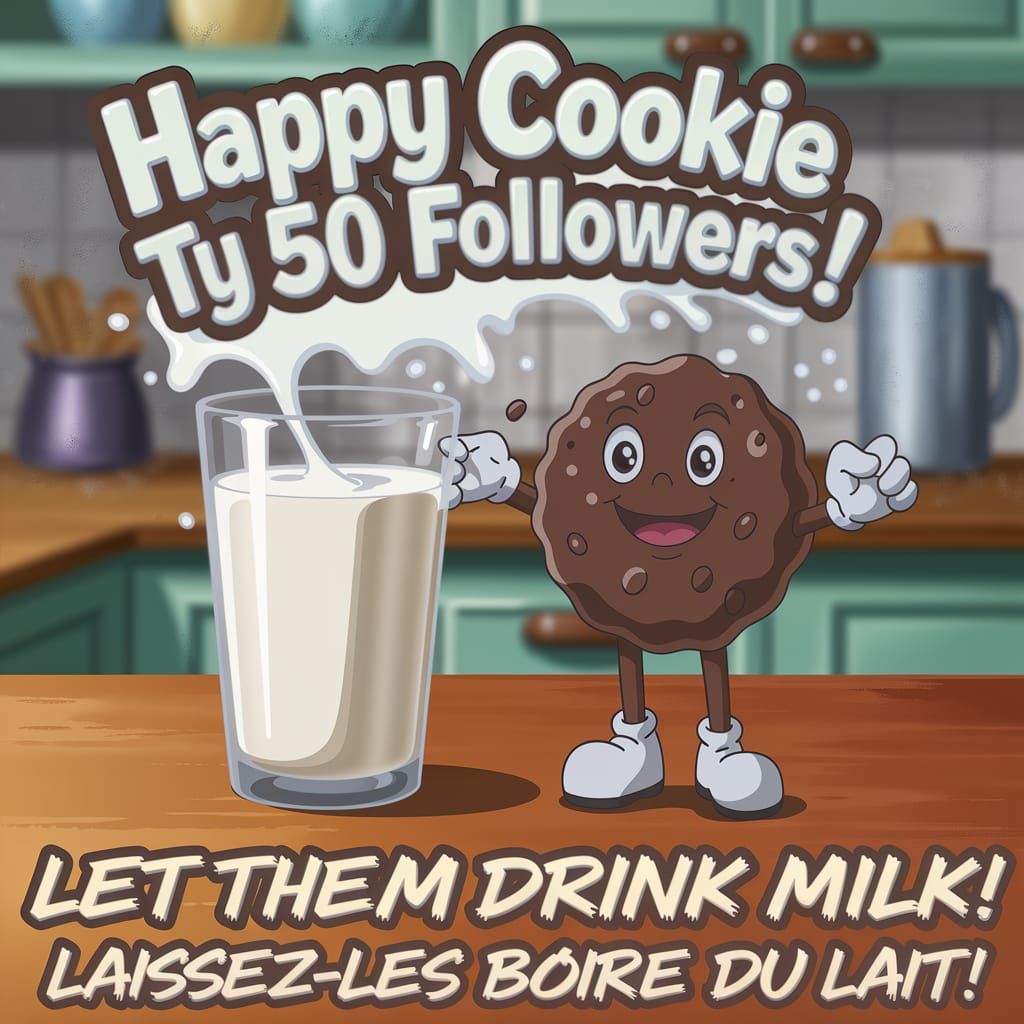 Milk Splash Celebrates Cookie's Followers