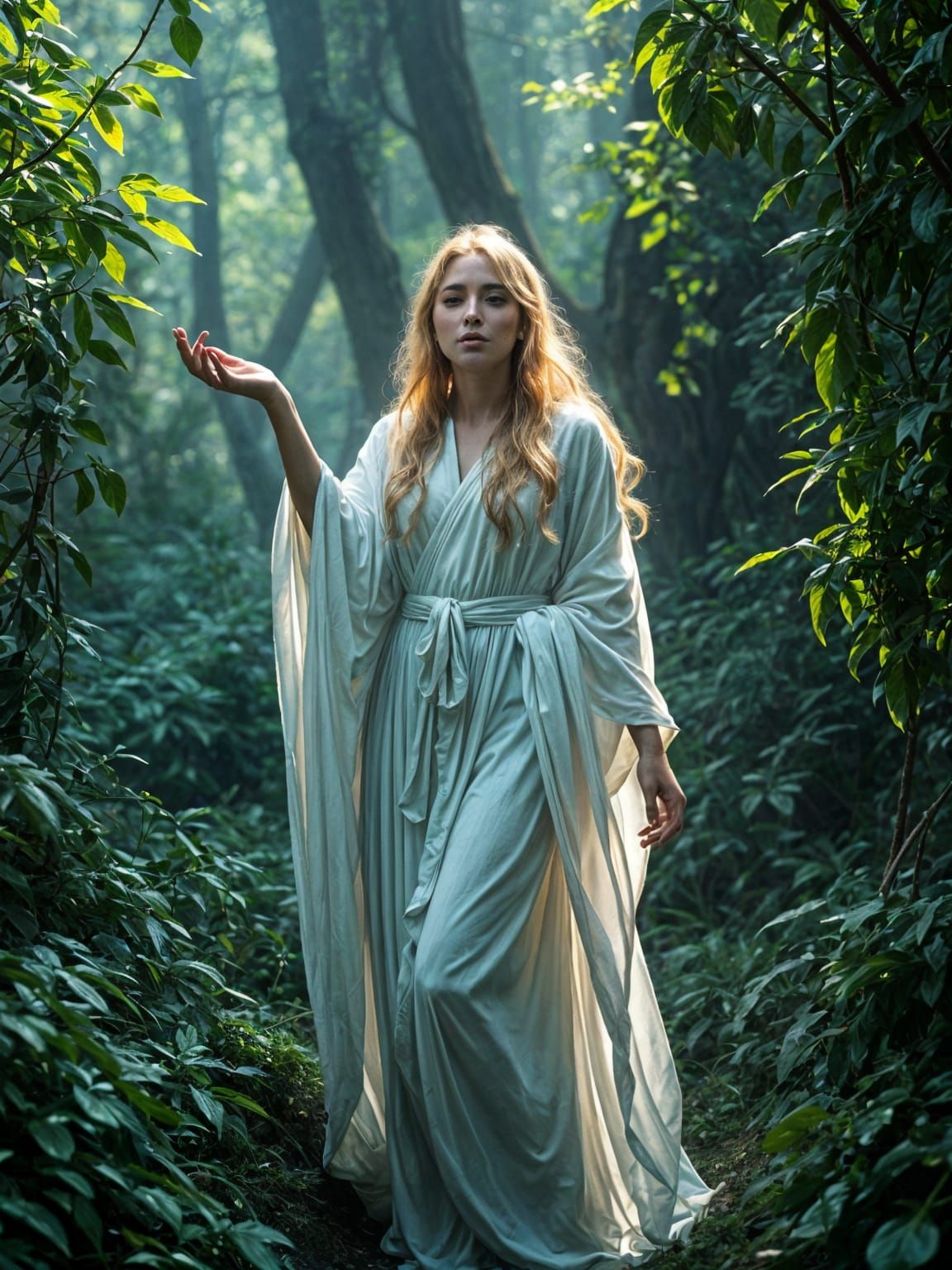 Serene Goddess of Nature