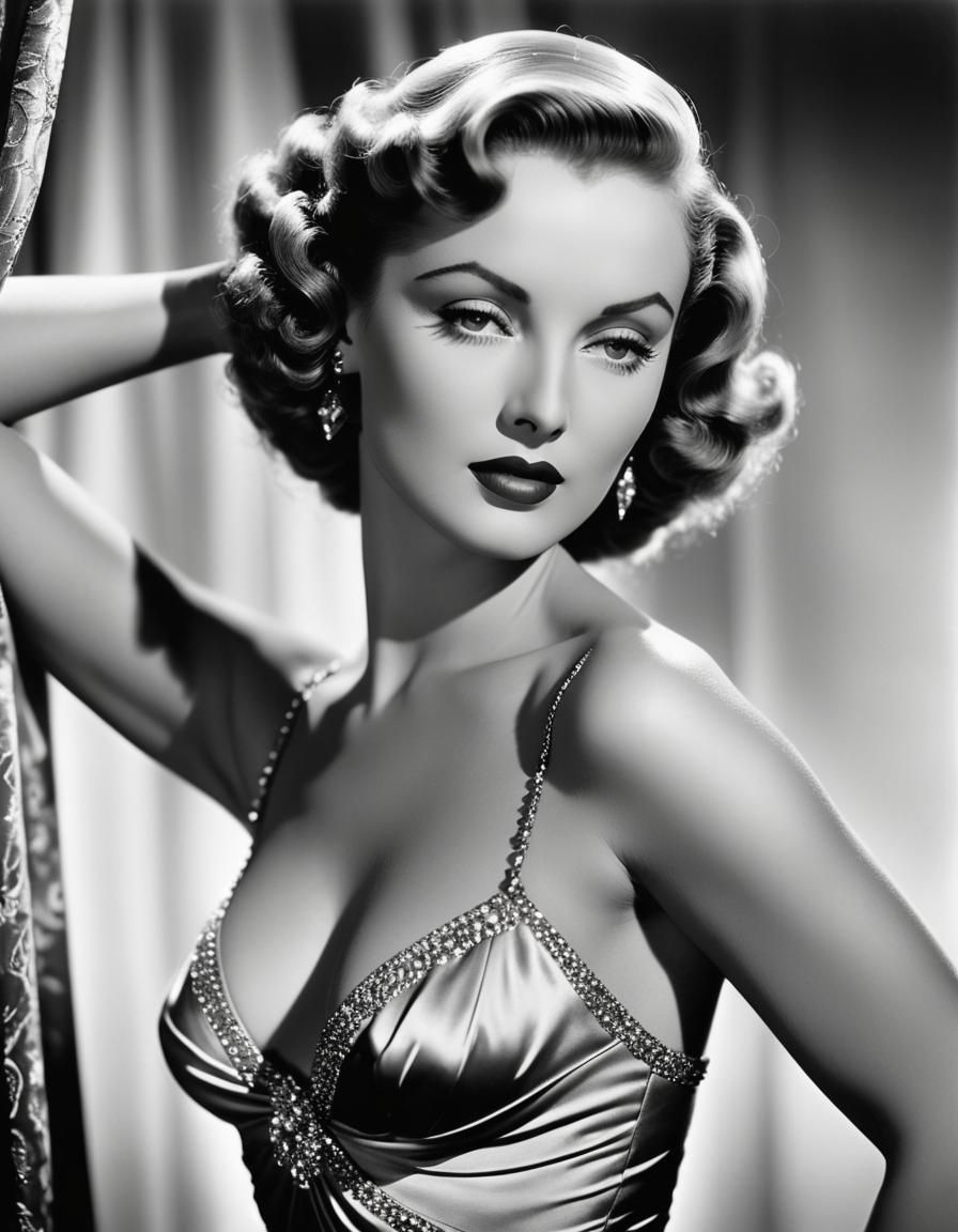 Evoking Classic Hollywood Sensuality