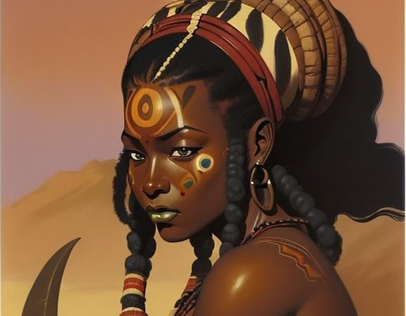 African woman