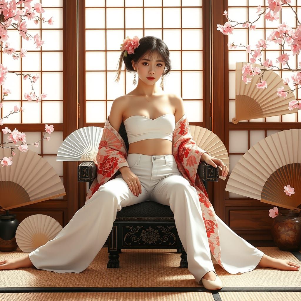 Geisha in Jeans: A Modern Japanese Beauty