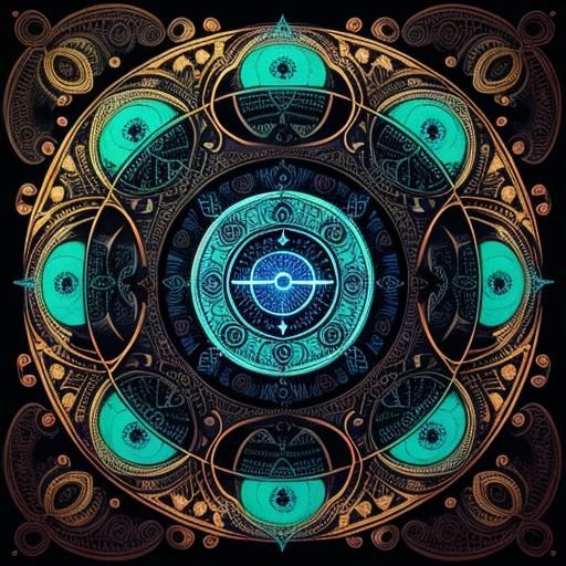 Intricate Whimsical Artistic Creation