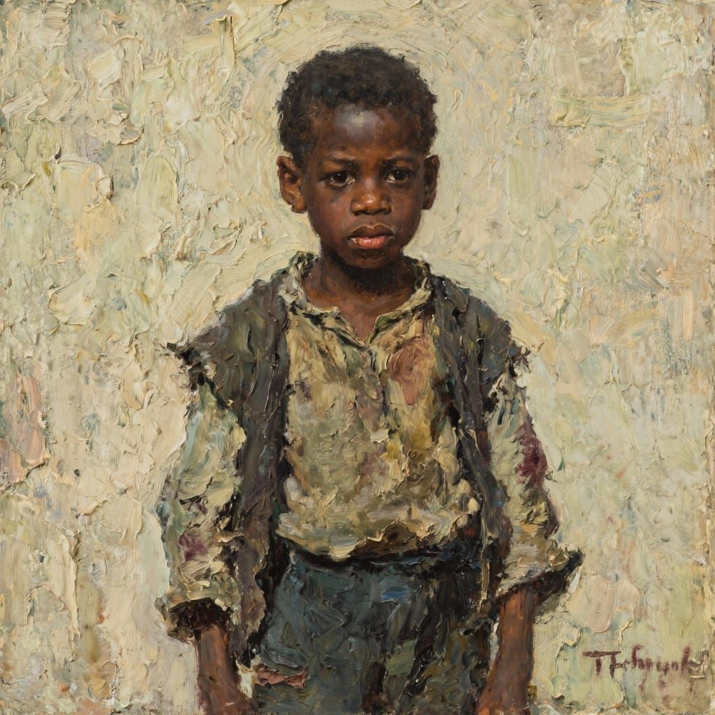 Early 20th Century Street Urchin