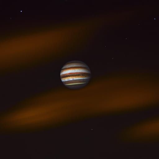 Jupiter's Clouds: AI Generated Image