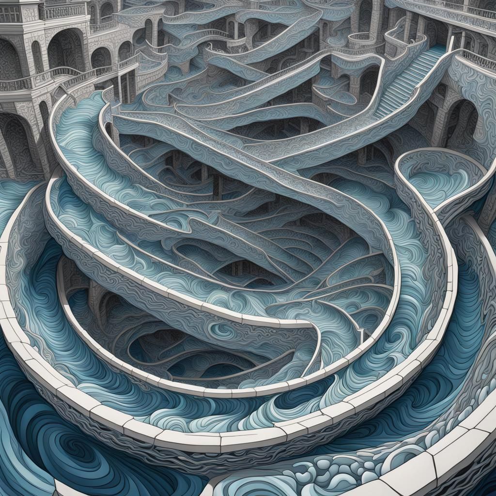 An Endless Waterslide