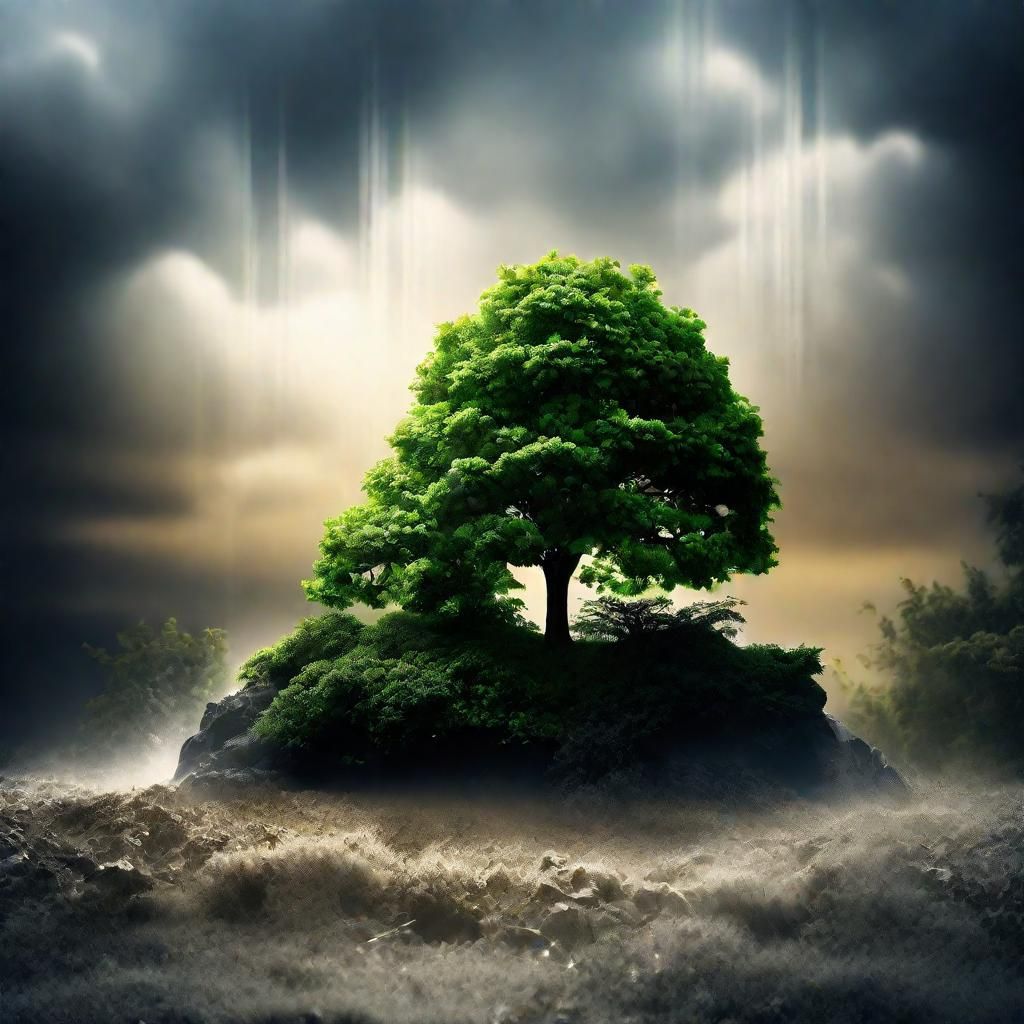 Humidity Metaphor in 8K Resolution