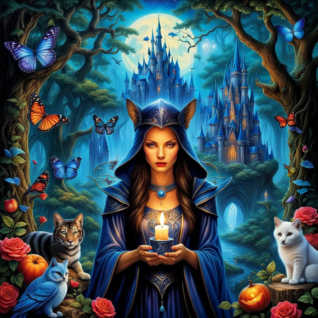 Enchanted Fantasy Dreamscape: An Otherworldly Vision