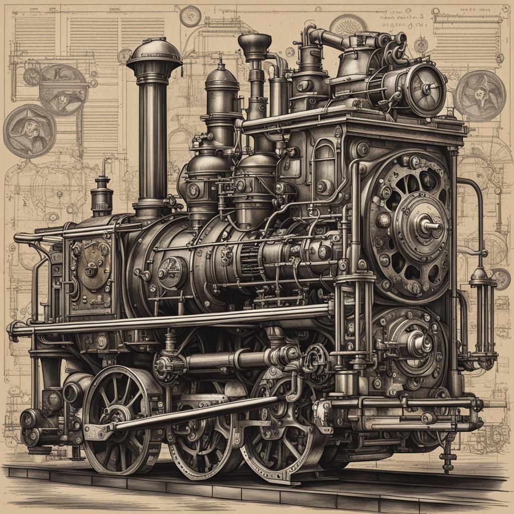 Scarlett O'Hara in Frutiger Aero Steampunk Style