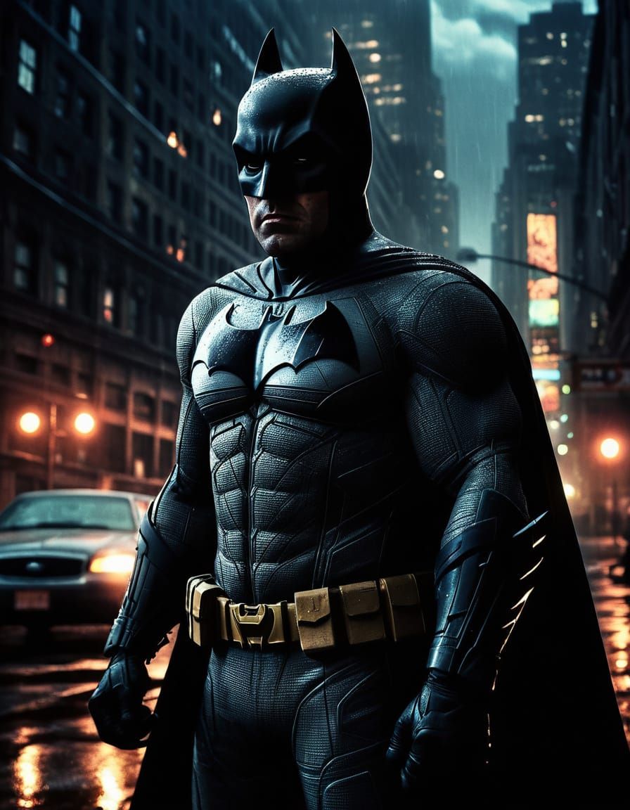 Ben Affleck's Gritty Gotham City Batman