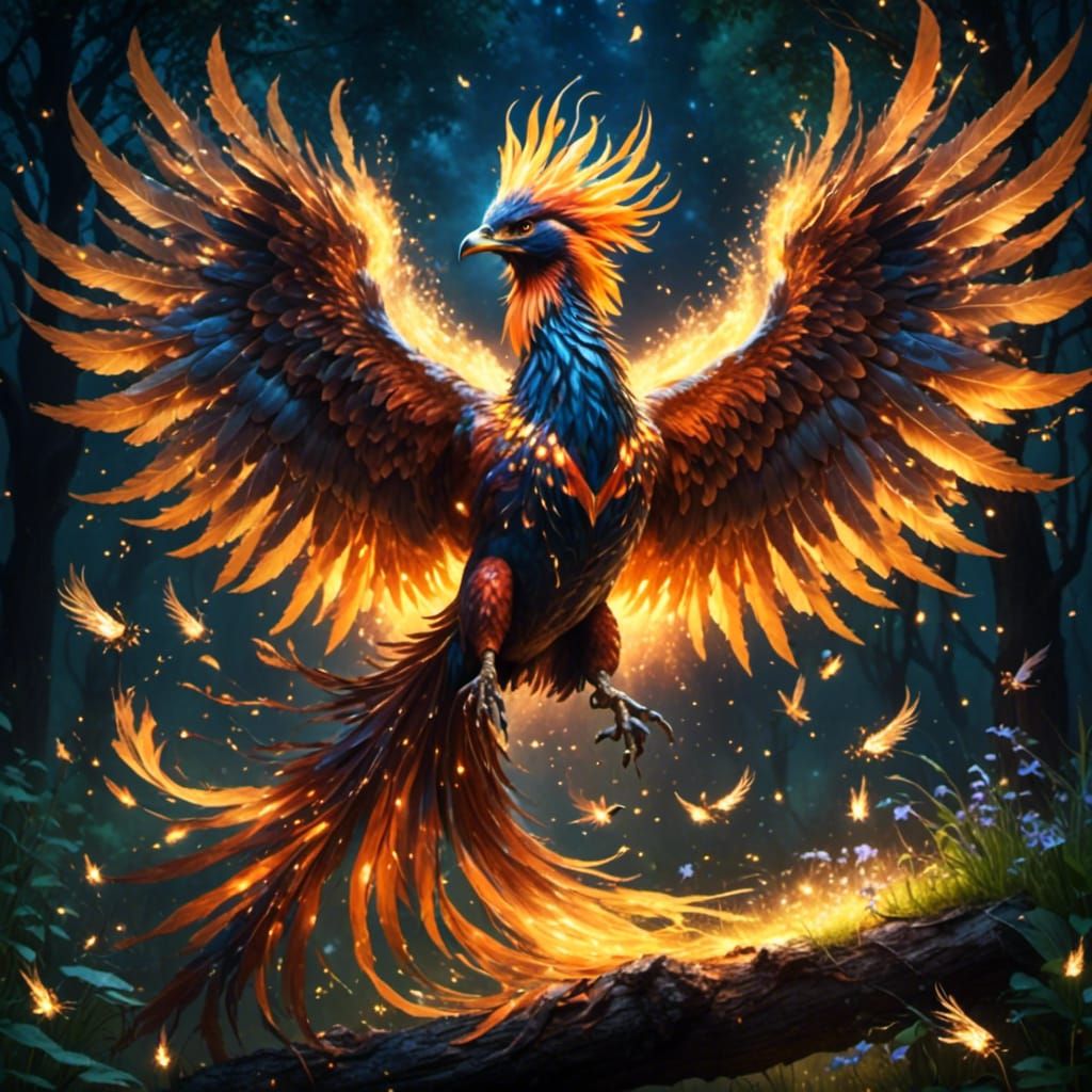 Fiery Phoenix Rising: A Glorious Rebirth