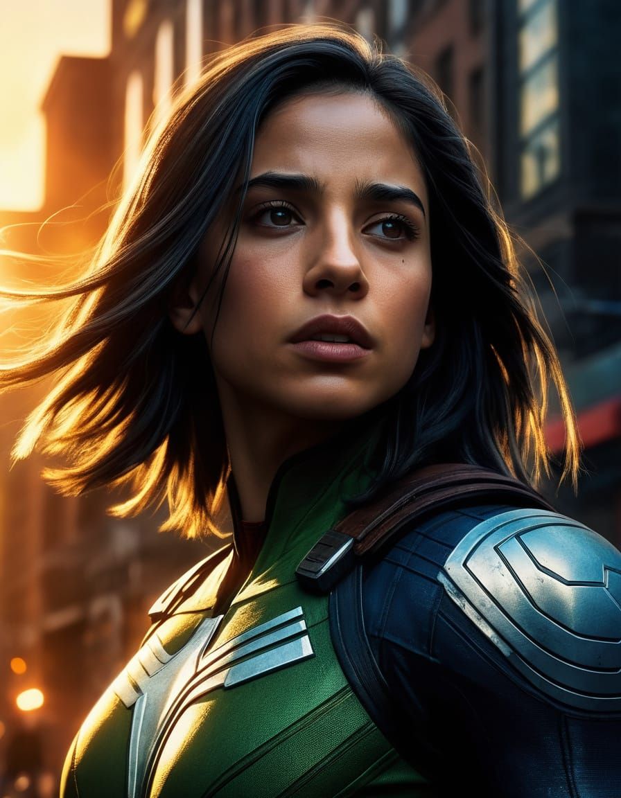 Heroic Rogue in Marvel Style