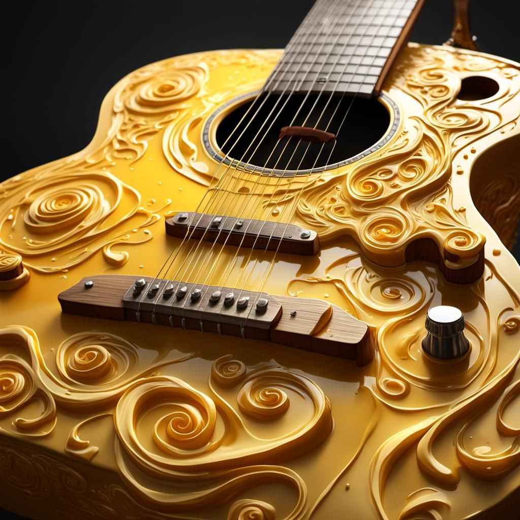 Butter Guitar: Fantasy Concept Art in Unreal Engine