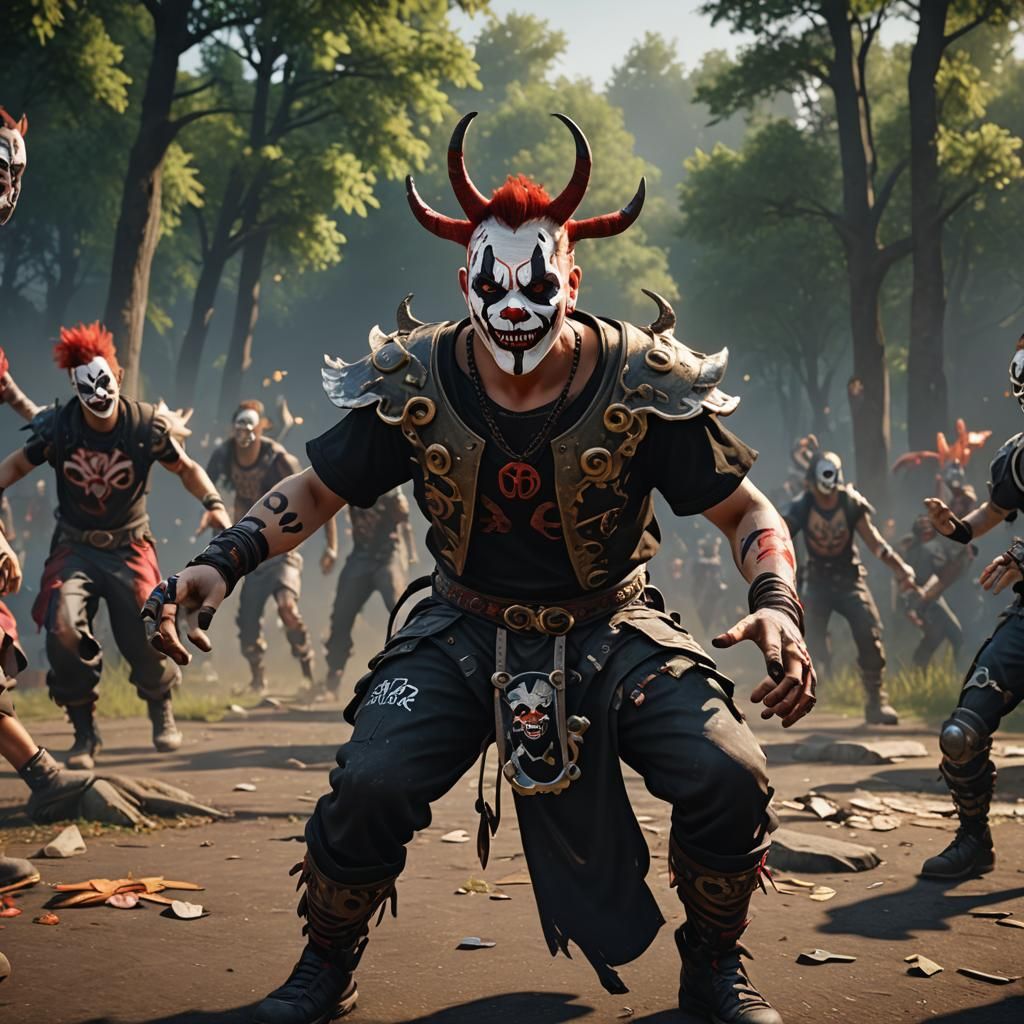 Juggalo Rendered in Unreal Engine 5