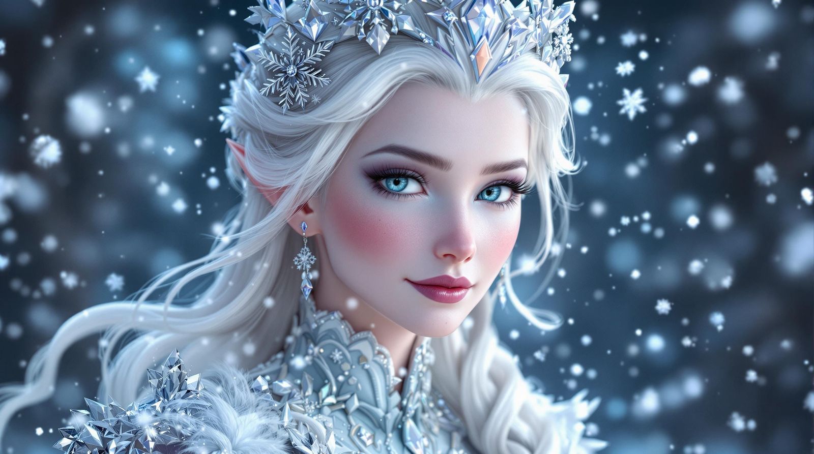 Ethereal Winter Elf Maiden