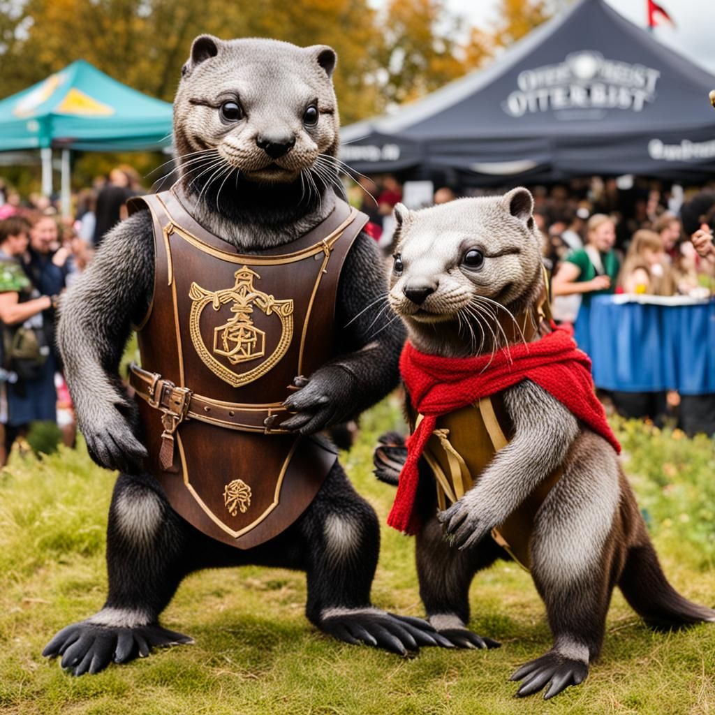Otters Celebrate Oktoberfest