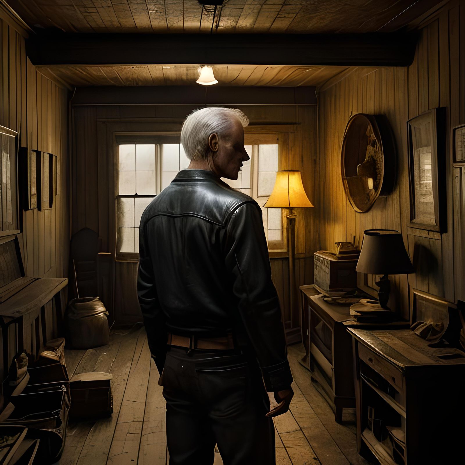 Hyperrealistic Portrait of Boo Radley