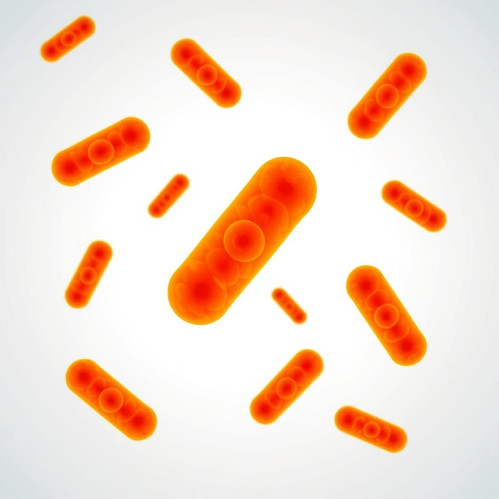 Klebsiella Pneumoniae Bacteria Vector Art