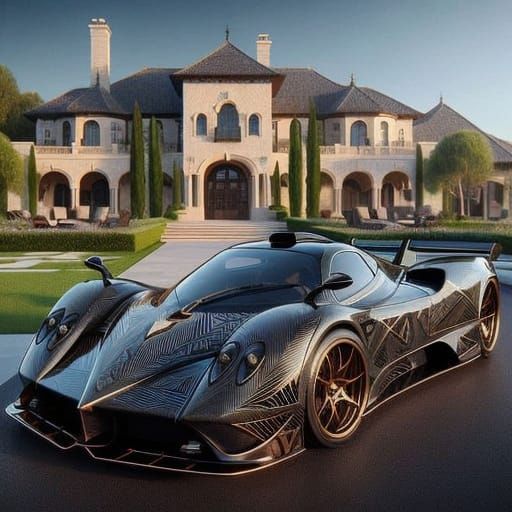 Luxurious Art Deco Pagani Zonda