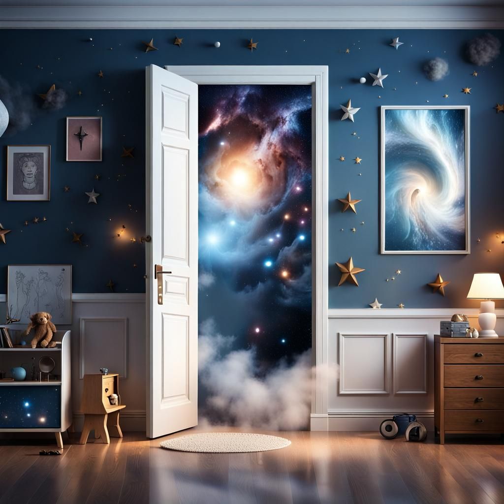 Child's Room Doorway to the Cosmos