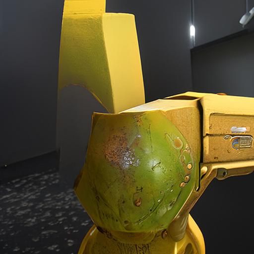 Cyber Melee Fighter with Cel-Shaded 3D Shading