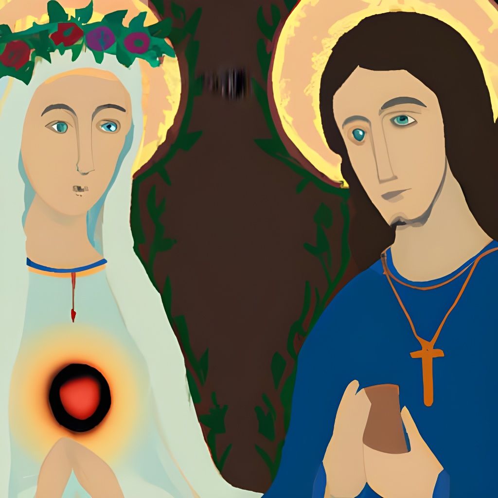 Jesus and Mary Magdalene
