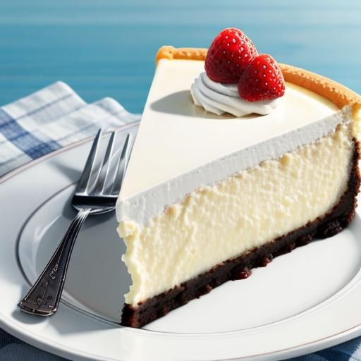 Delicious Cheesecake Still Life