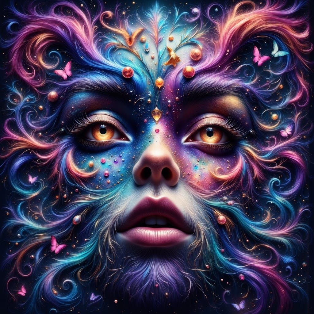 Loras Awakens in a Vibrant, Ethereal Landscape