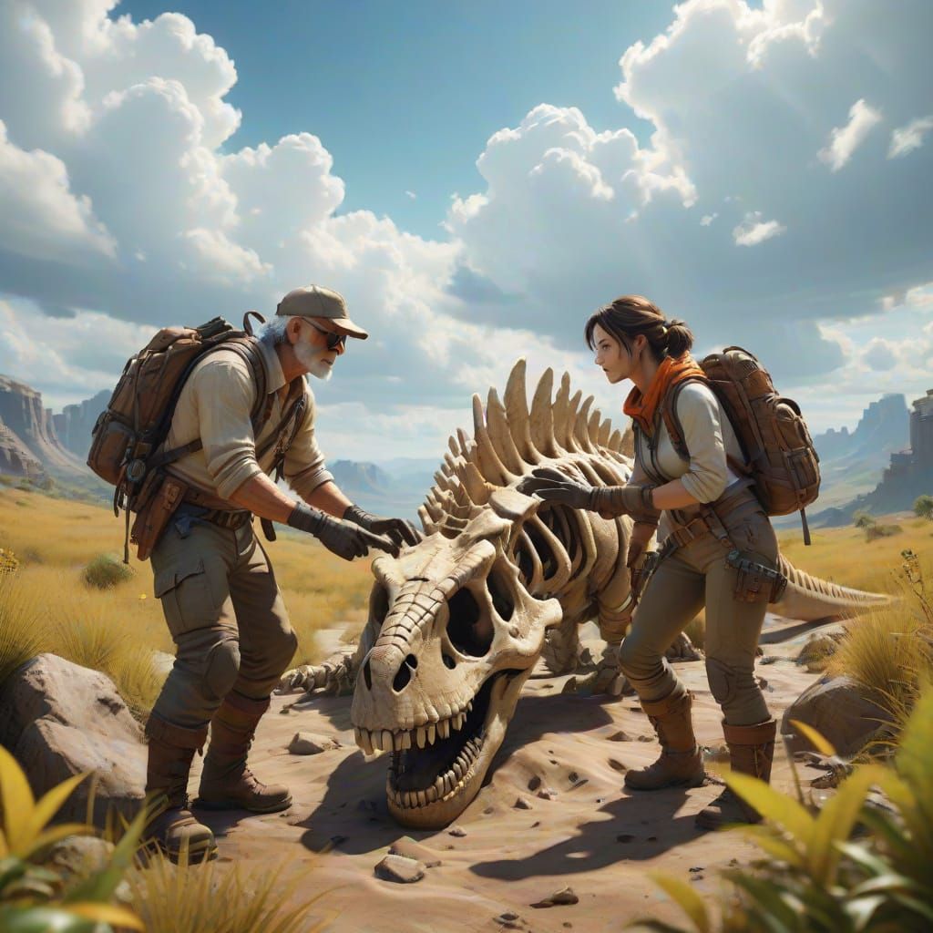 Archaeologists Discover Jurassic Dinosaur Skeleton