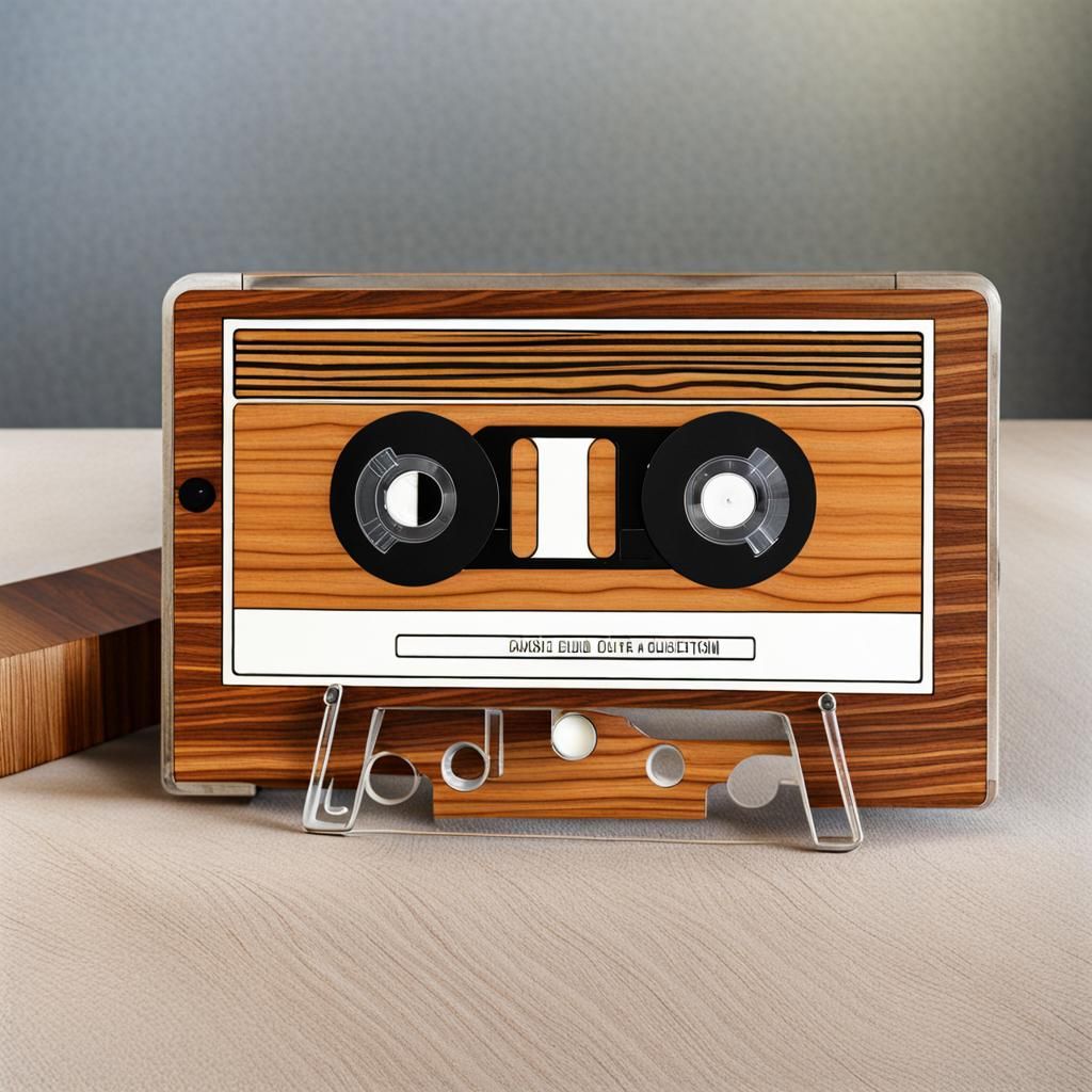 Mid-Century Modern Cassette Data Disk Collection