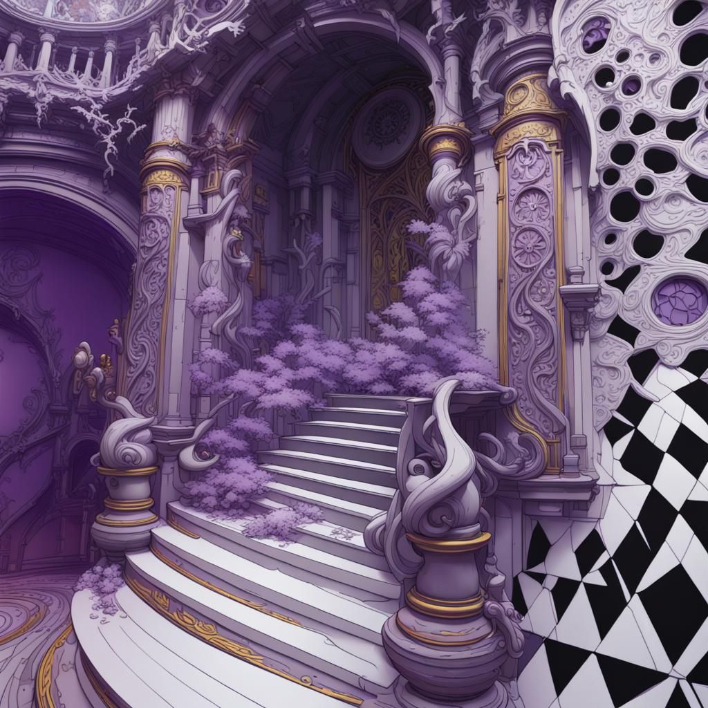 Dark Fantasy Masterpiece in Unreal Engine Style