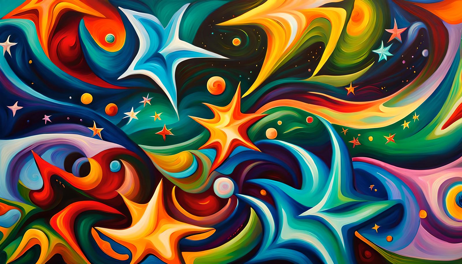 Swirling Newborn Stars in Electromagnetic Plasma Maelstrom