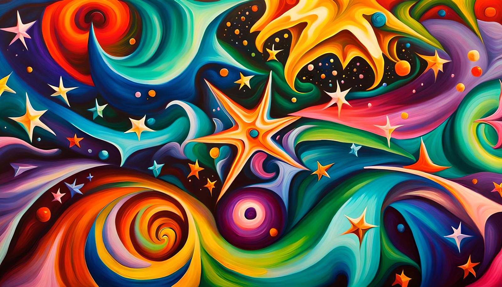 Harmonious Newborn Stars in Electromagnetic Plasma Maelstrom