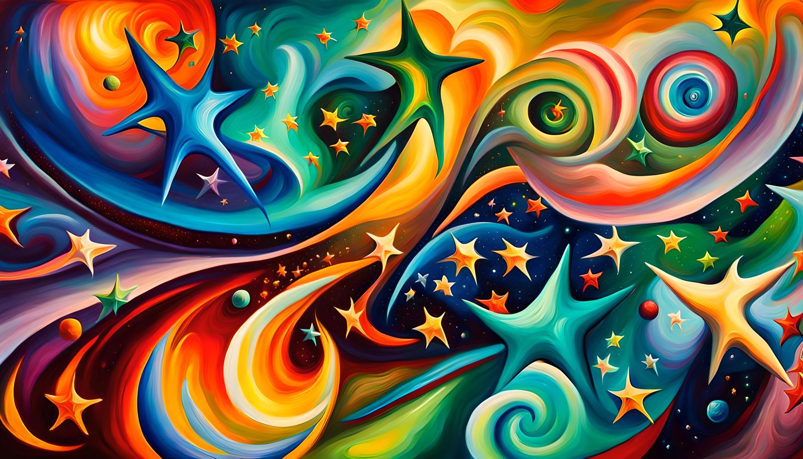 Harmonious Swirling Stars in Electromagnetic Plasma Maelstro...