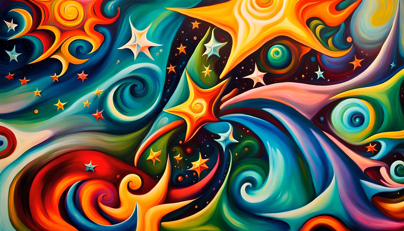 Harmonious Swirling Stars in Electromagnetic Plasma Maelstro...