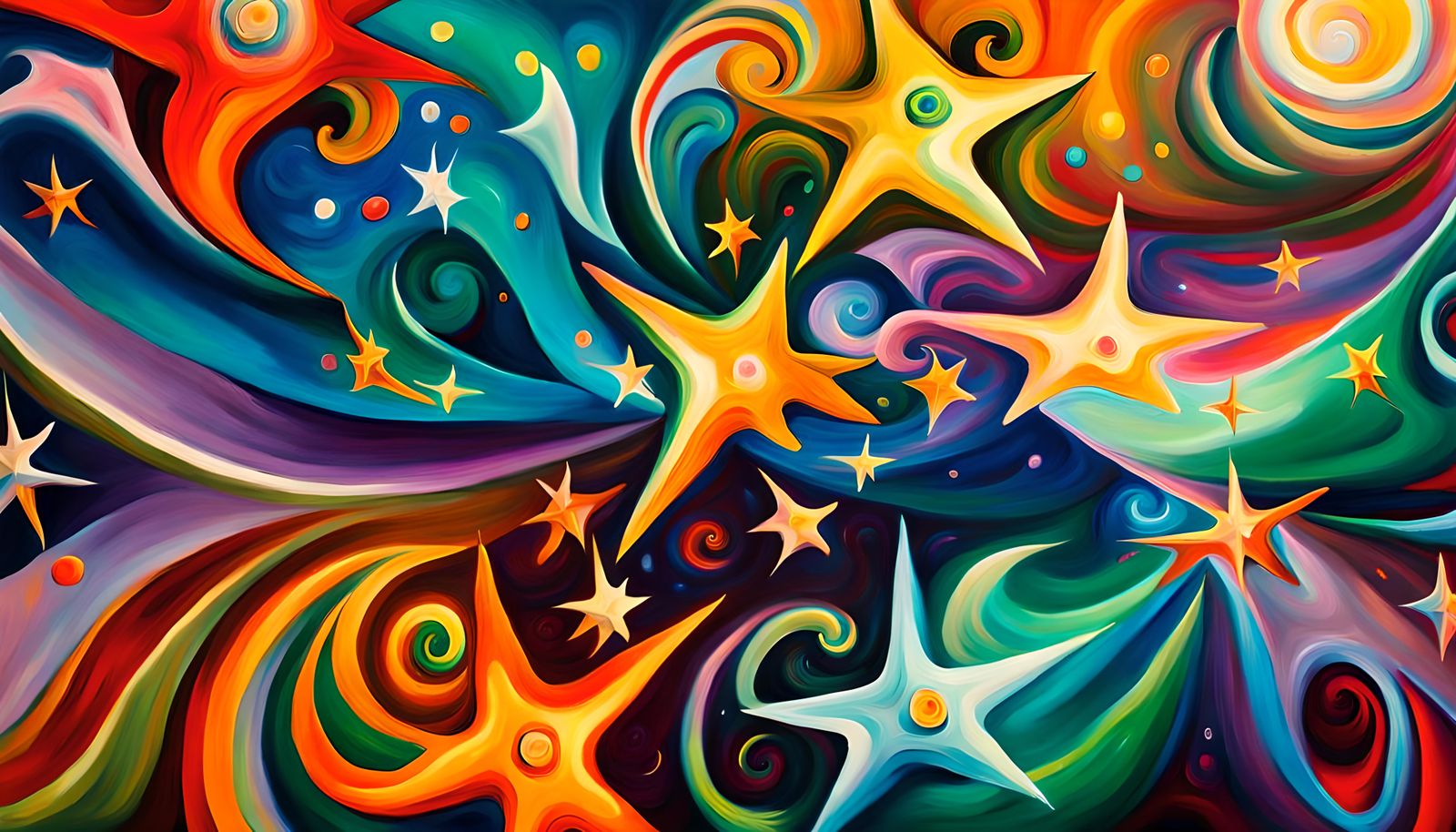 Harmonious Newborn Stars in Electromagnetic Plasma Maelstrom