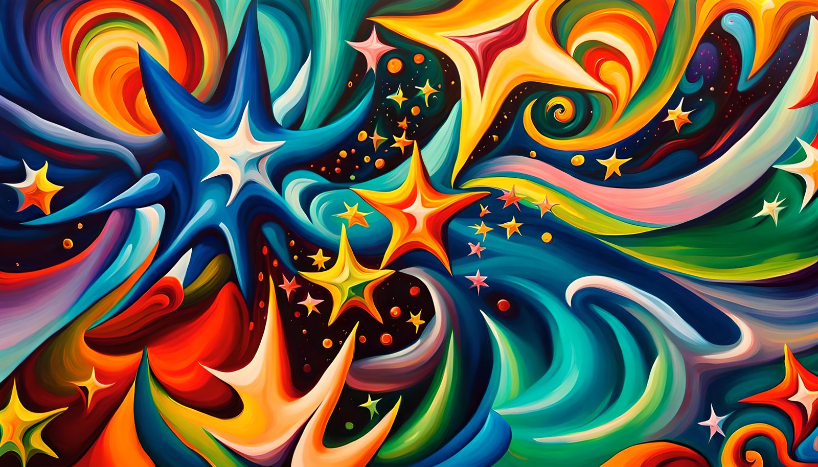 Harmonious Newborn Stars in Electromagnetic Plasma Maelstrom