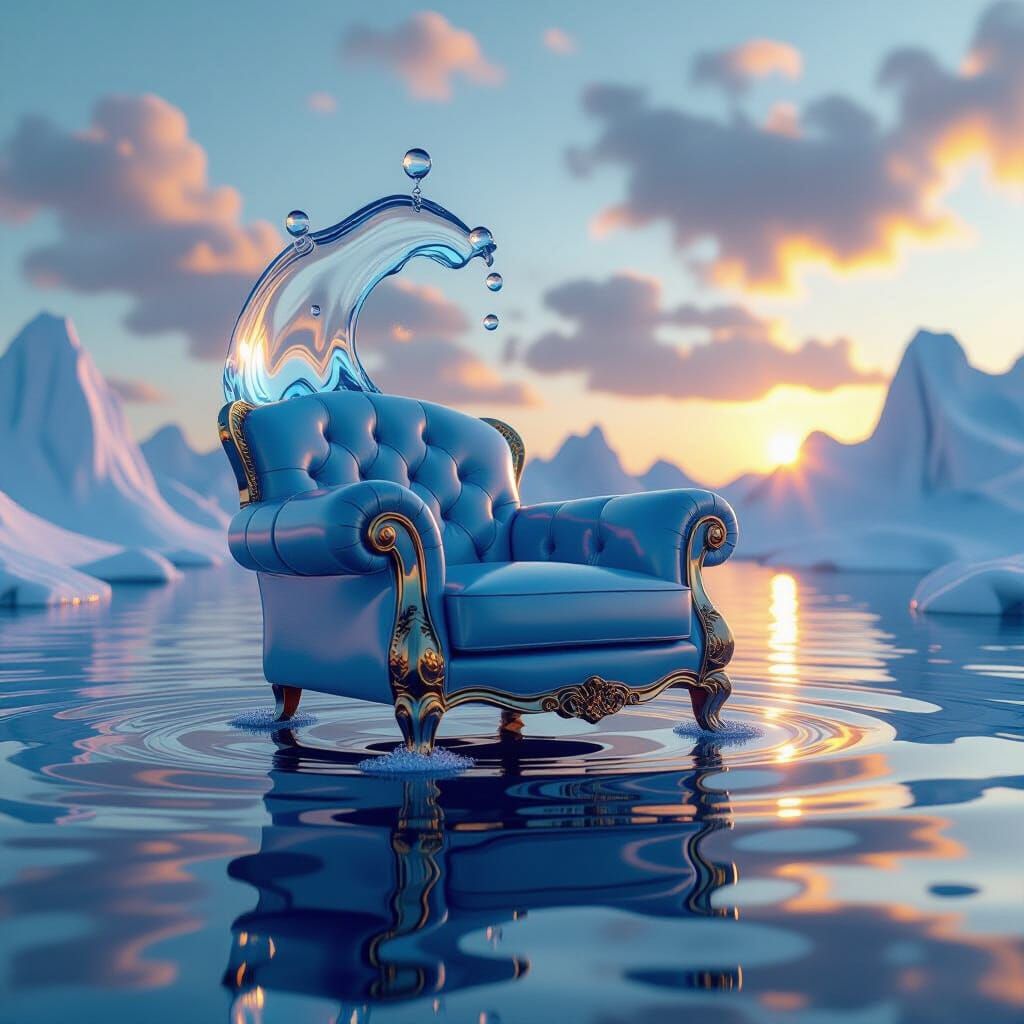 Liquid Forms: Surreal Furniture, Animals & Landscapes