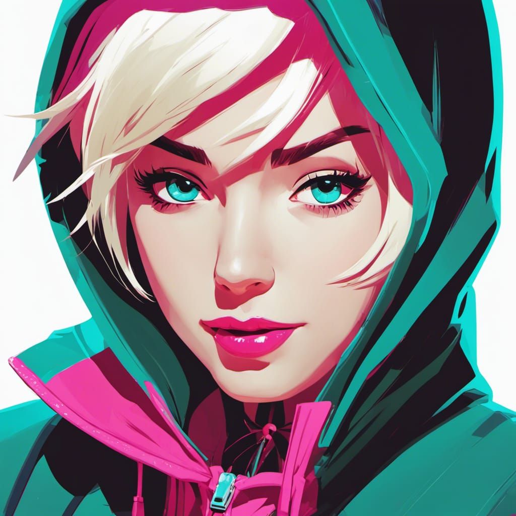 Spider-Gwen in Breath of the Wild Style