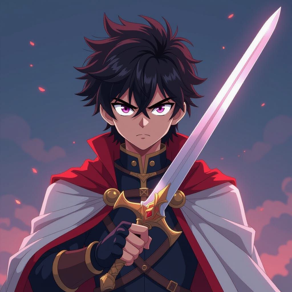 Vengeful Prince: Cel-Shaded Anime Manga Scan