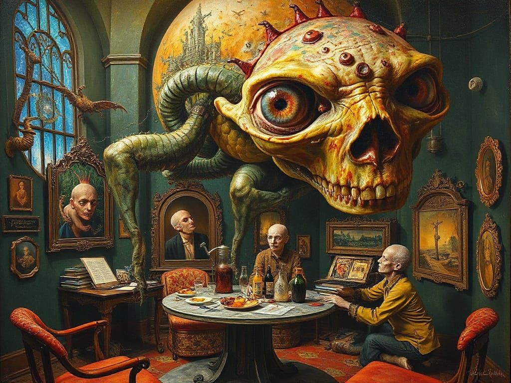 MEETING OF THE MINDS: THE PATIENTS RUNNING THE INSANE ASYLUM