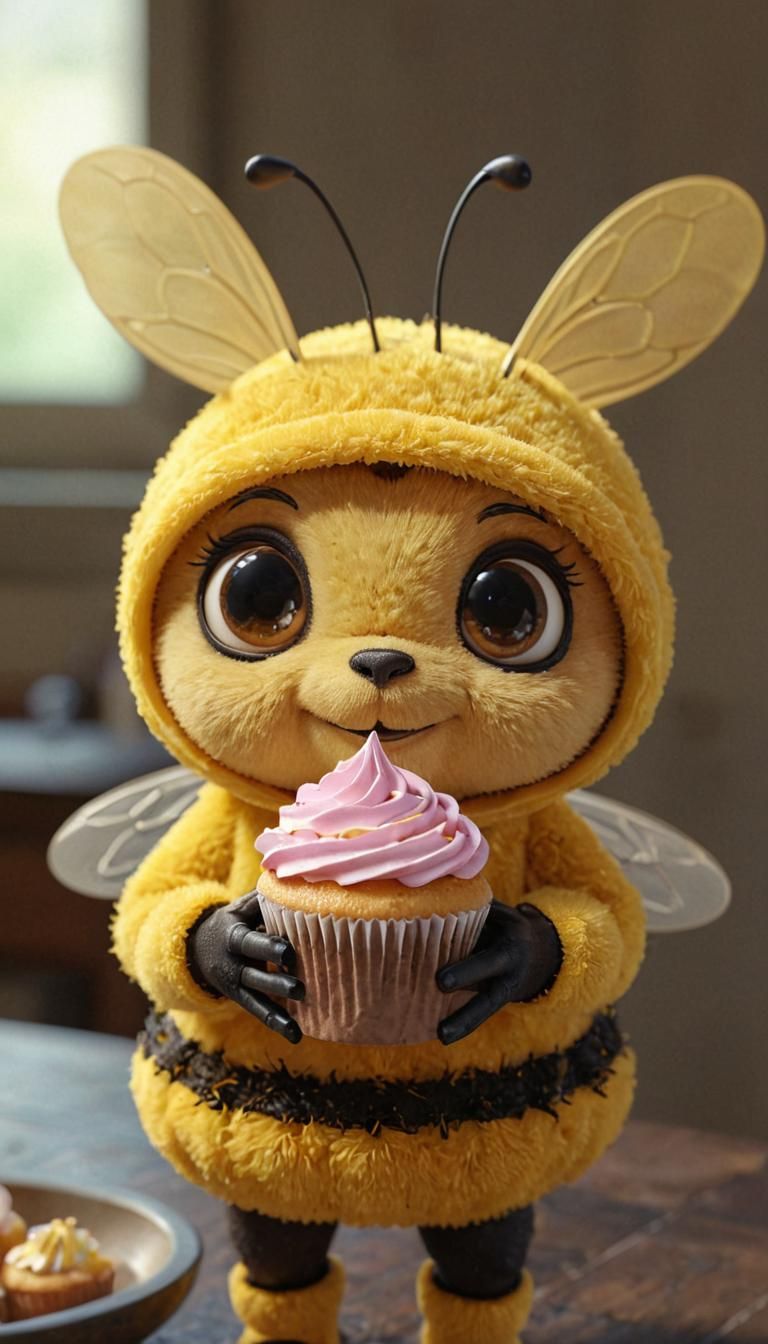 3D cartoon bee