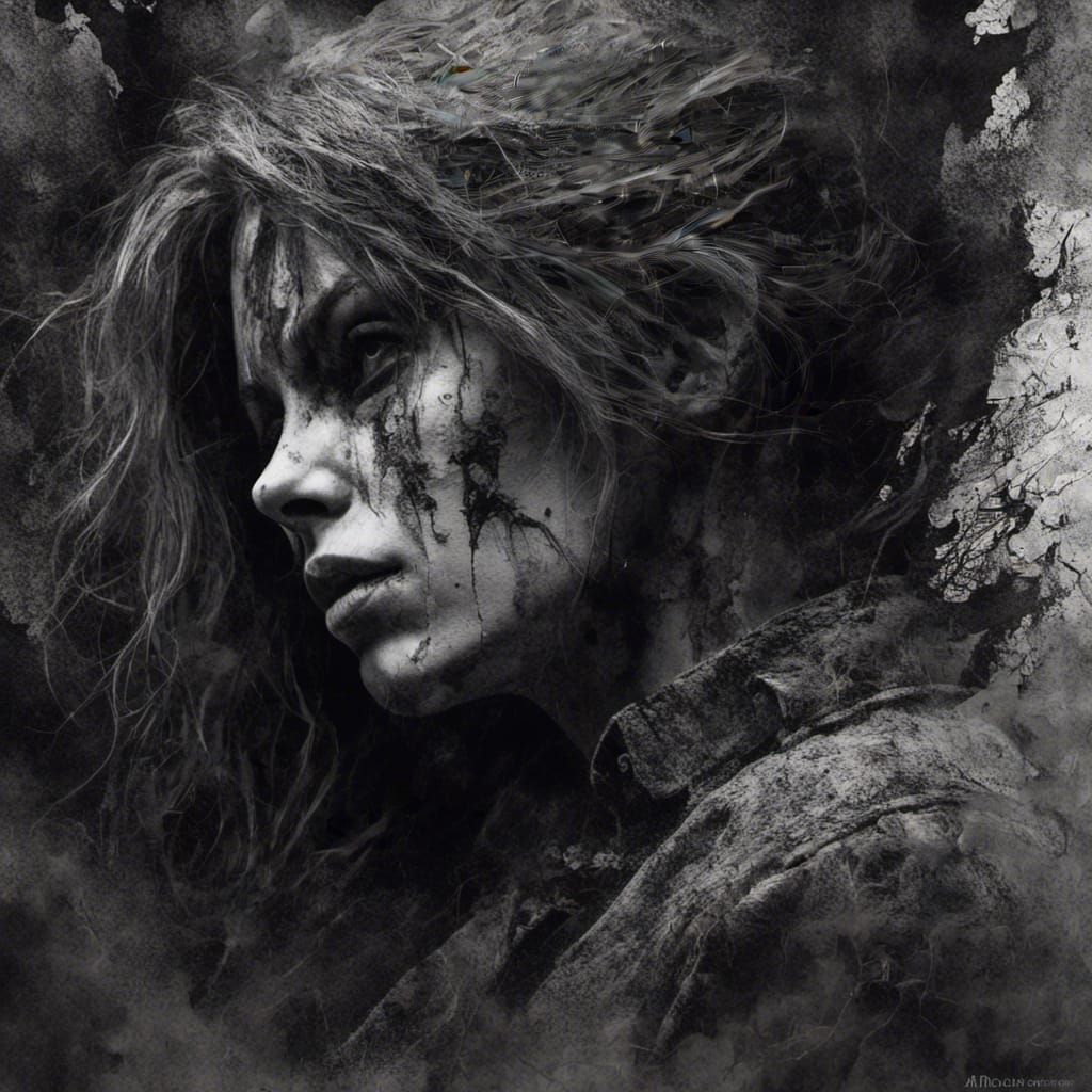 Macabre Horror Movie Posters in Black and White