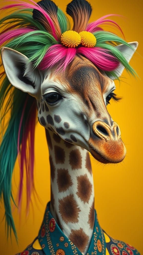 punk Geisha-giraffe