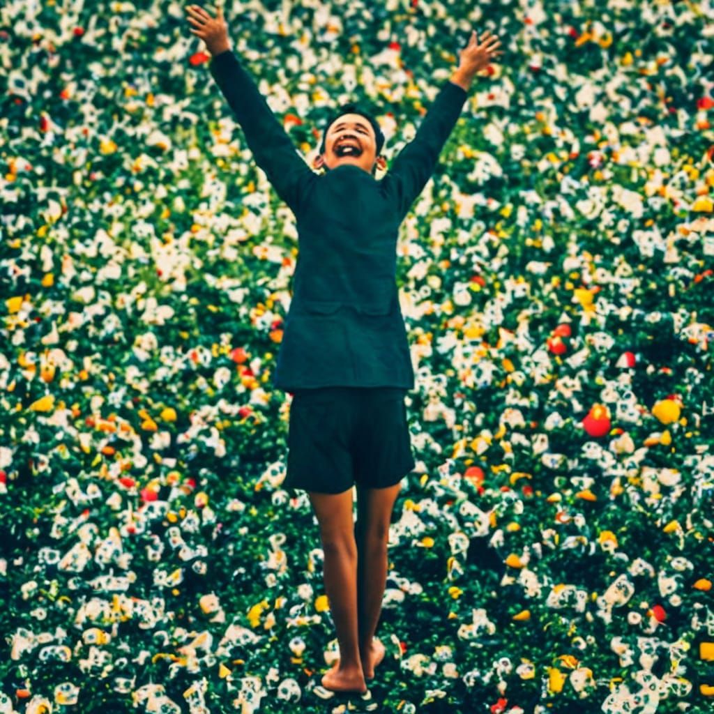 Dark Fantasy Scene with Mysterious Figure