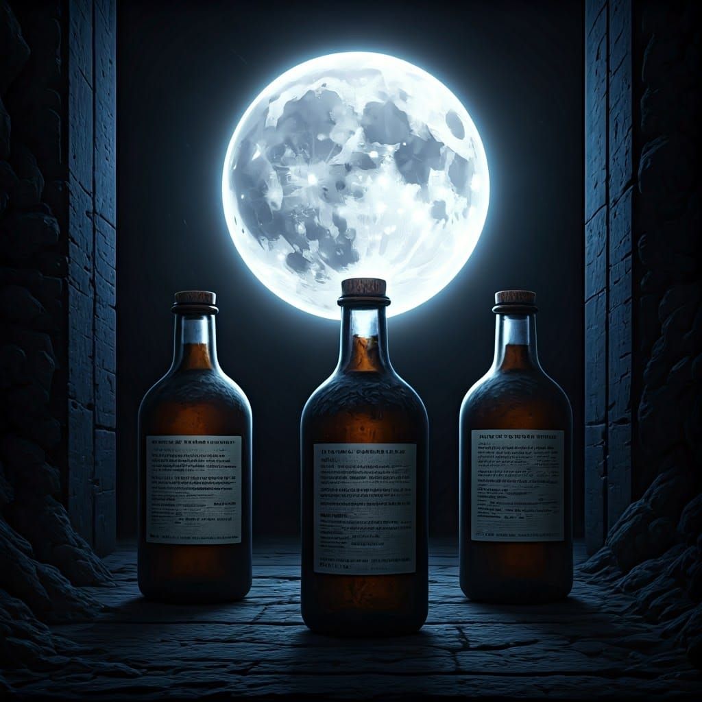 Ethereal Moonlit Pathway