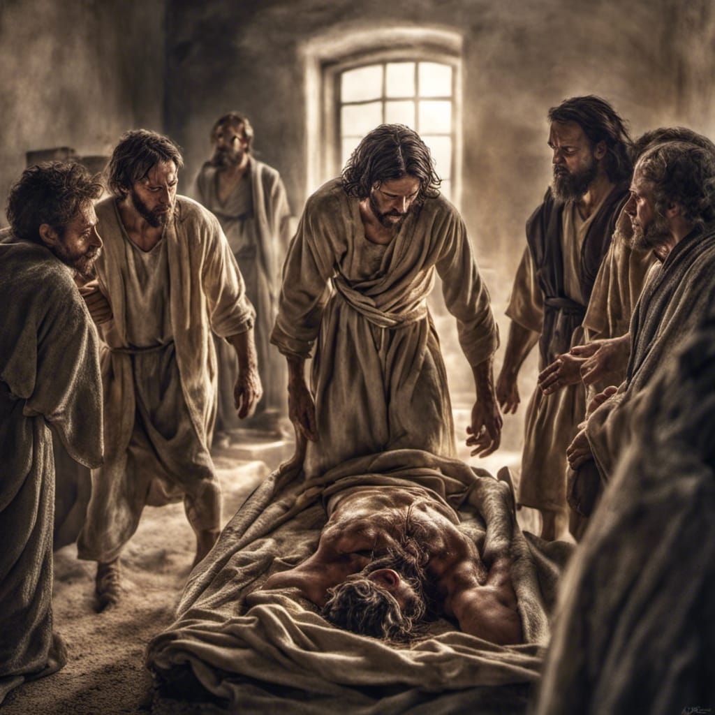 Jesus healed a paralytic