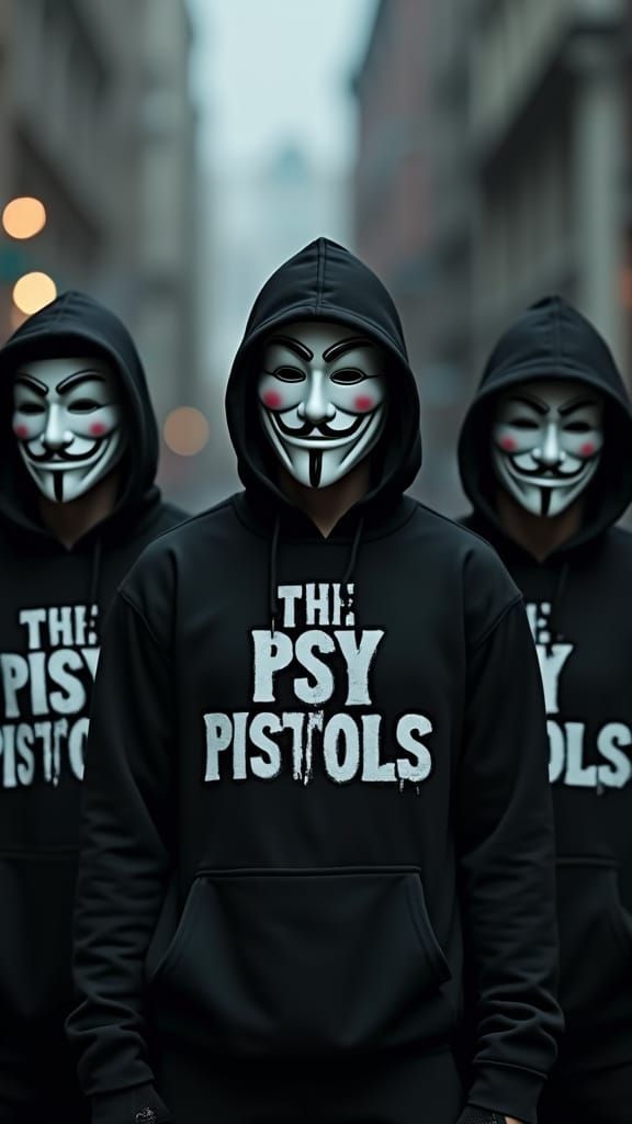 Graffiti-clad Rebels in Urban Shadows