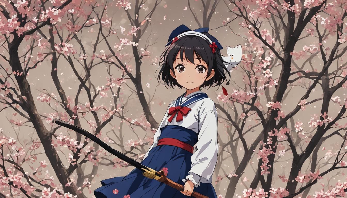 Anime Style Kiki Illustration