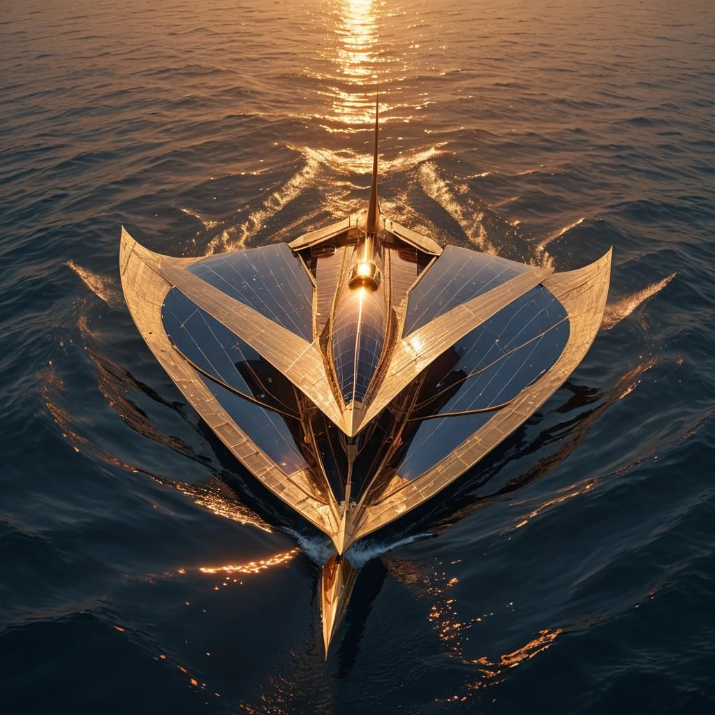 The Diving Flyboat (with solar panels)