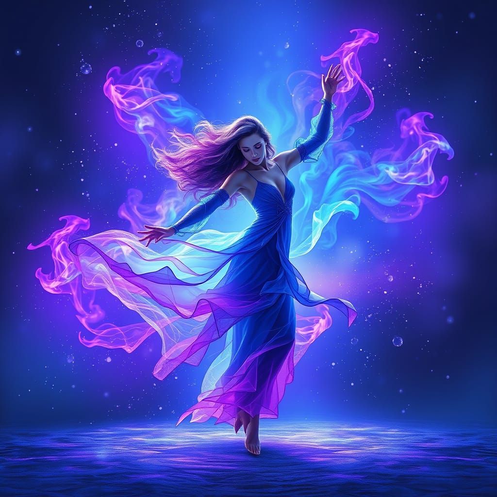 Aurora Dance in Icy Splendor